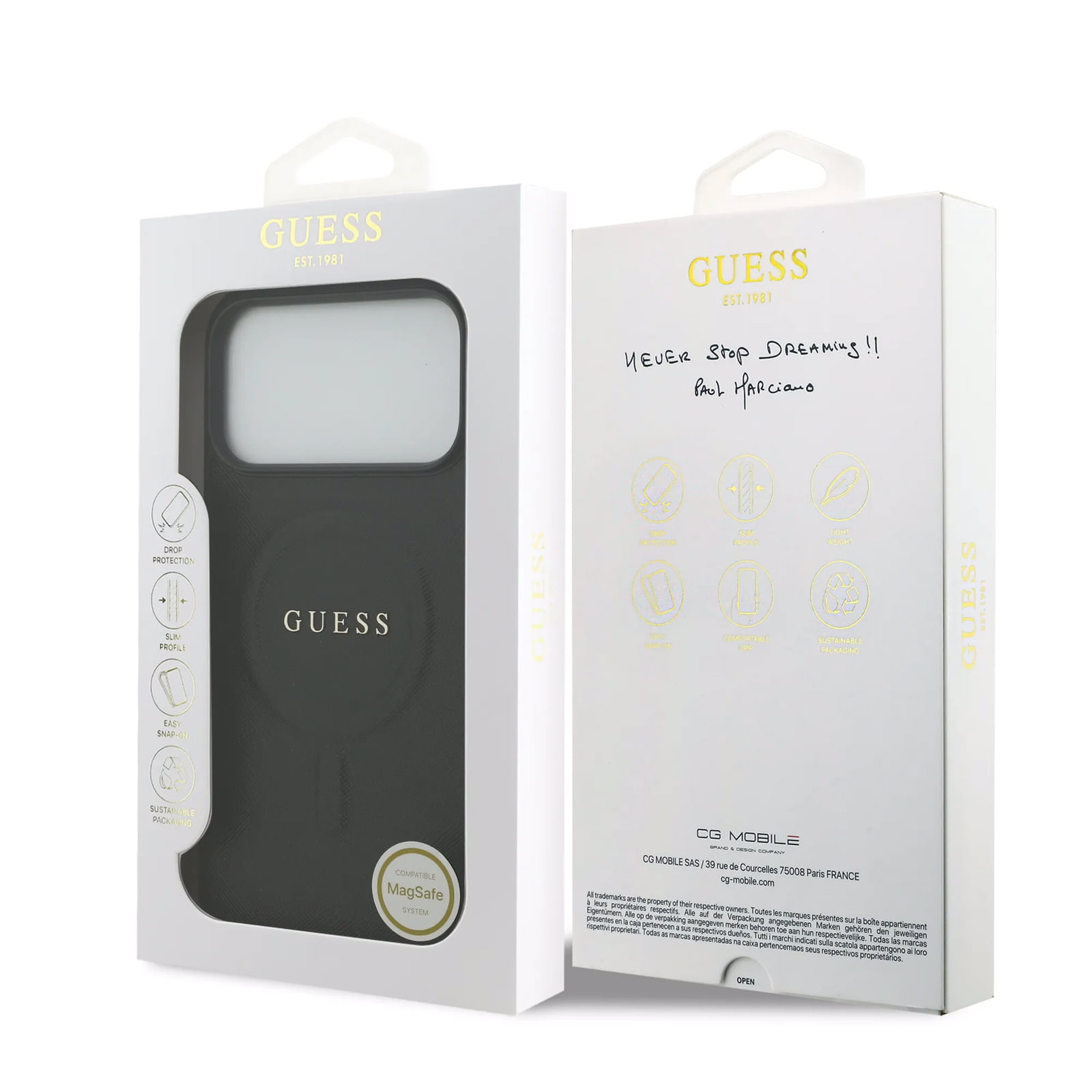 قاب Guess گس شماره 10 سری Iphone17